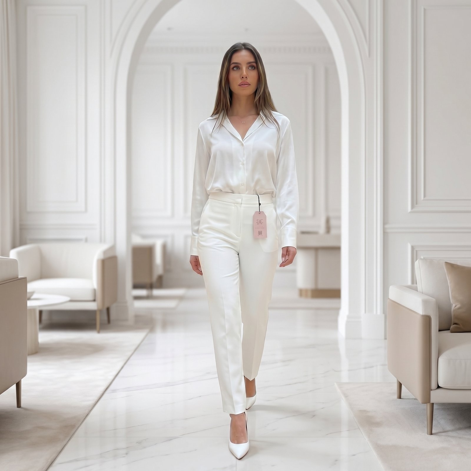 Ultra-realistic_luxury_modest_fashion_photoshoot_202605101432 بنطلون قصة زارا - Zara - الصورة 1