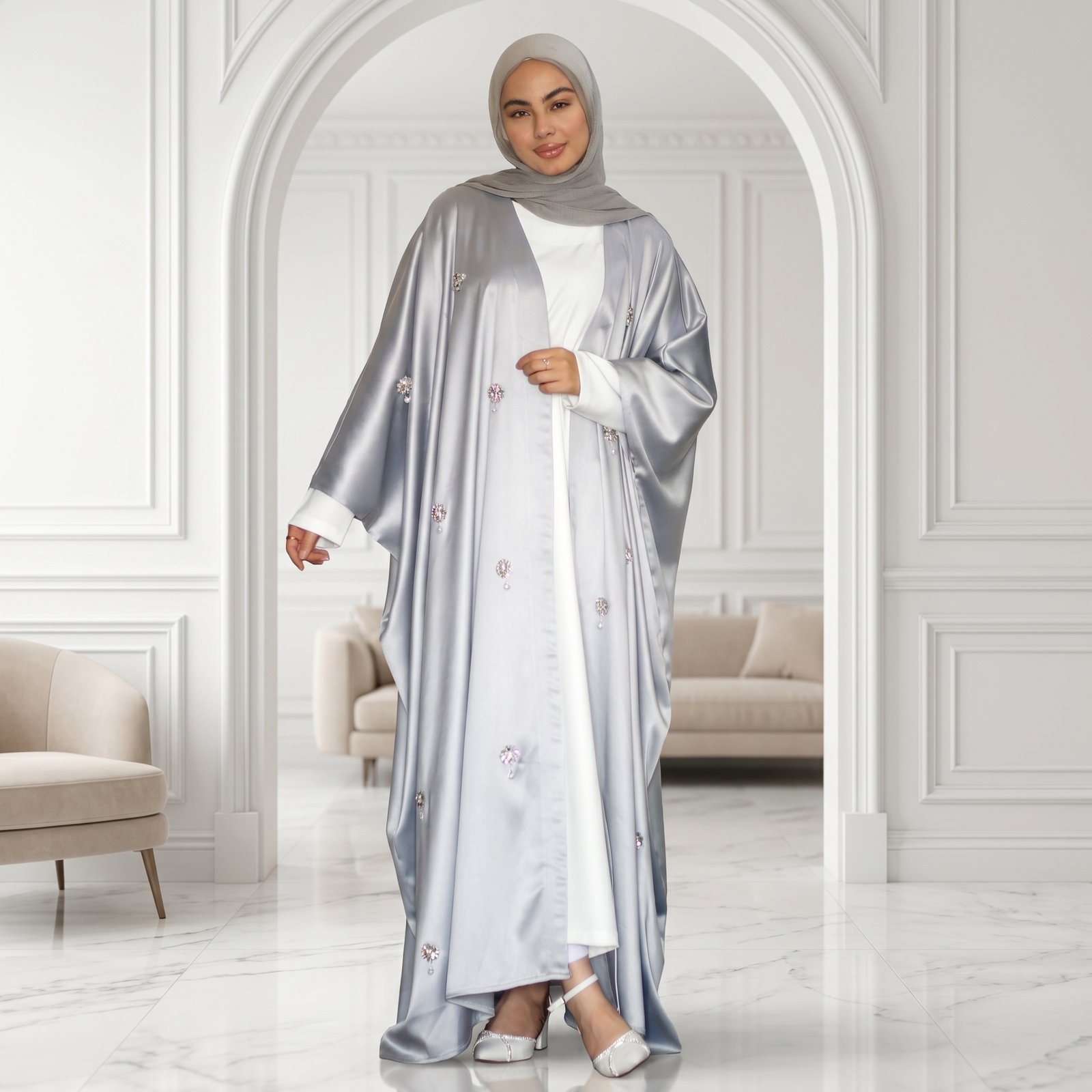 Ultra-realistic_luxury_modest_fashion_photoshoot_202605092012 عباية توليب -Tulip Abaya - الصورة 1